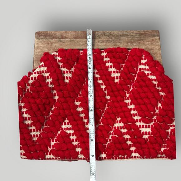 NEW Fabulous Mj New York Red Clutch Bag - Picture 9 of 9